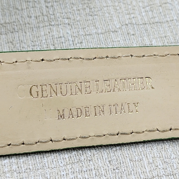 Persaman New York Women's Angie Leather Belt - M - Picture 5 of 7